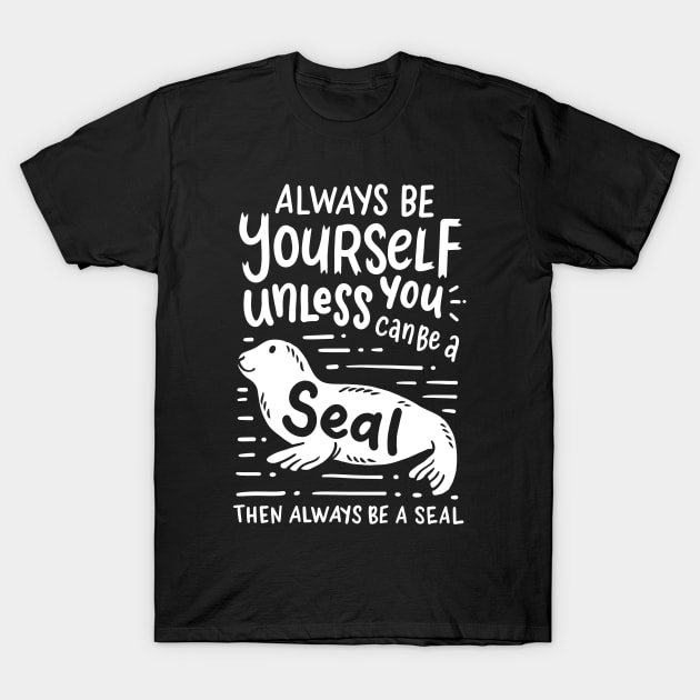 Seal T-Shirt by CreativeGiftShop